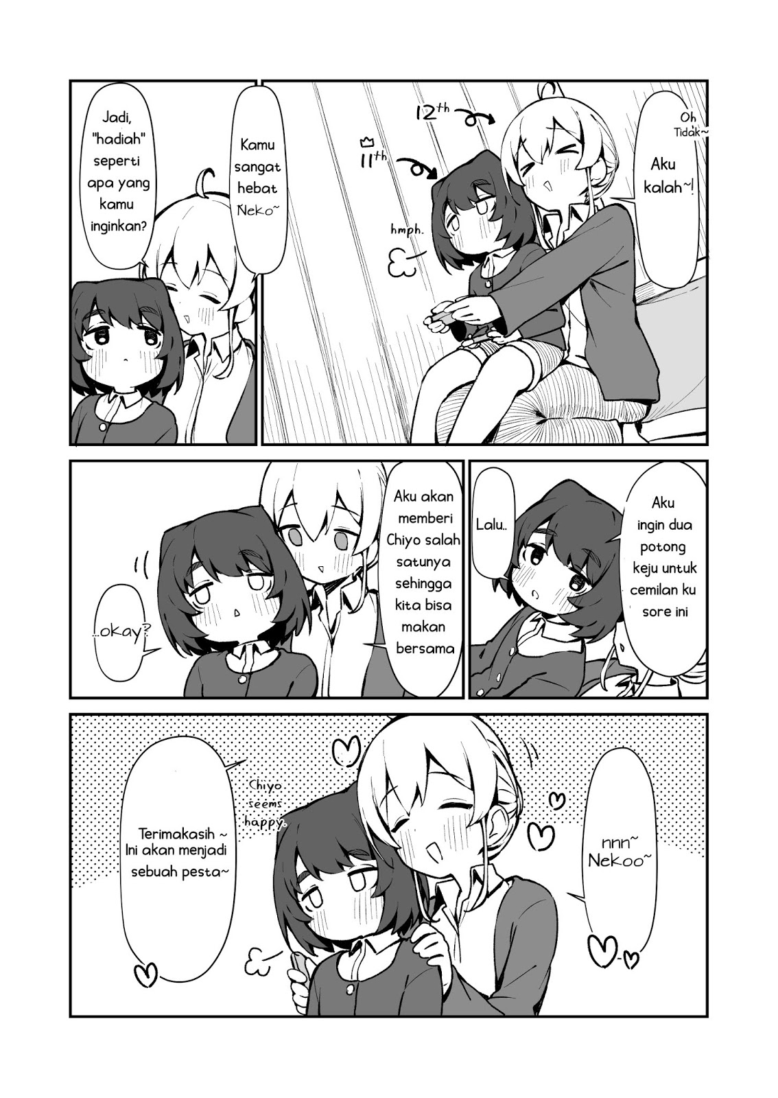 Cat & Chiyo Chapter 03 Bahasa Indonesia